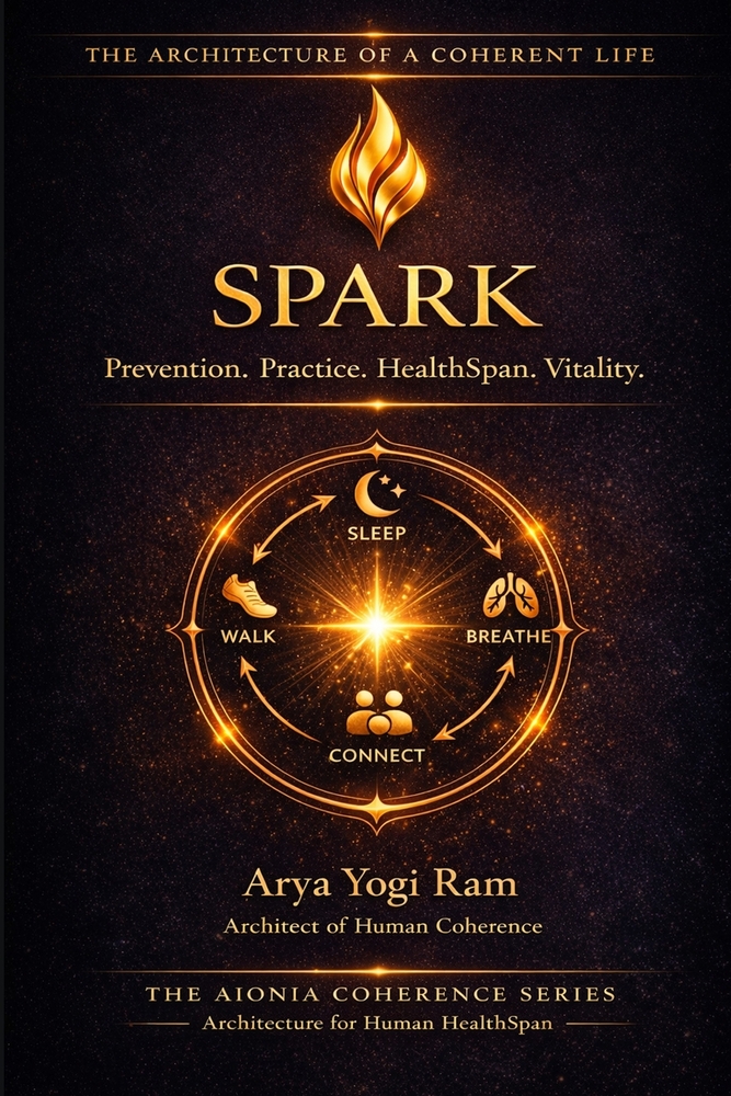 Spark: Simple Daily Habits for Longevity, Energy, Better Sleep, Stress Balance, and HealthSpan cover