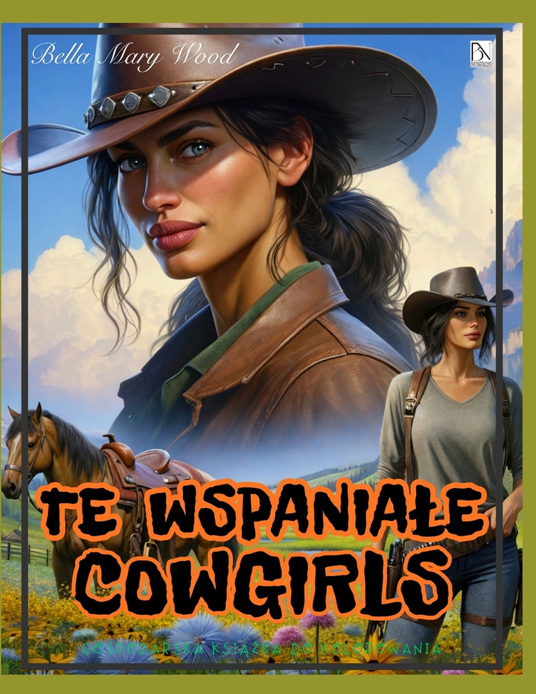 Te wspaniale COWGIRLS Gospodarska książka do kolorowania: książka rolnika cover