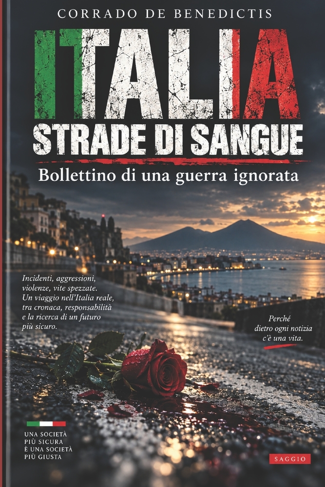 ITALIA, STRADE DI SANGUE -bollettino di una guerra ignorata: A chi è uscito di casa e non è più tornato cover