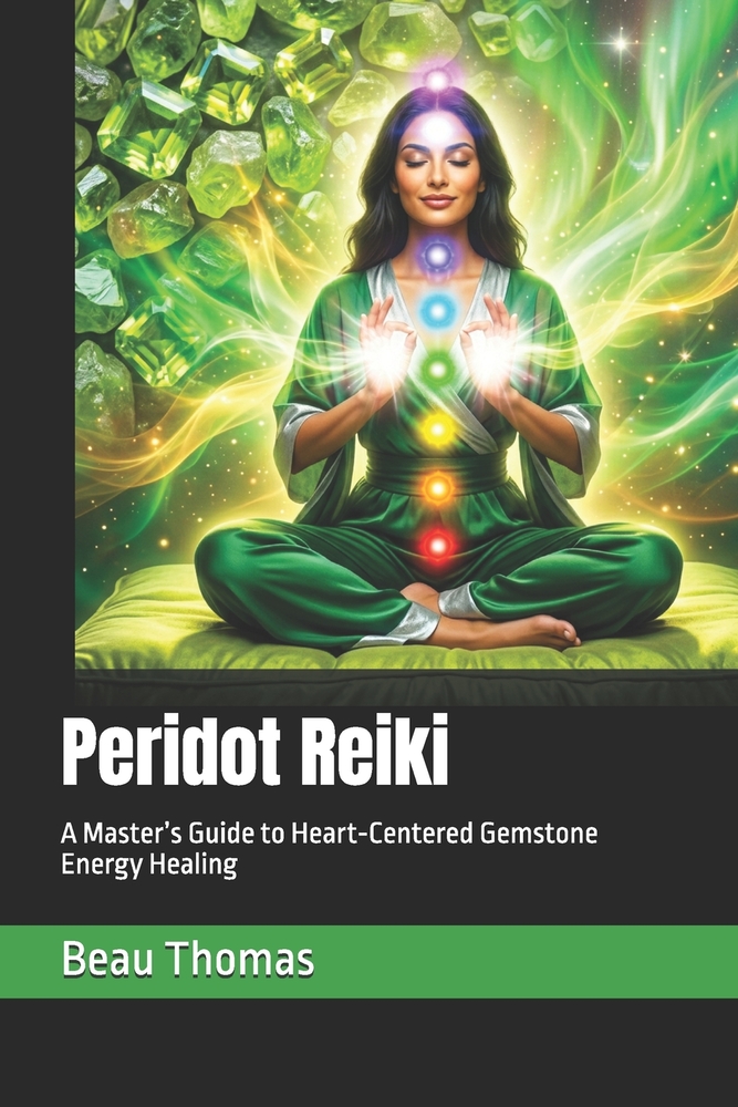 Peridot Reiki: A Master's Guide to Heart-Centered Gemstone Energy Healing cover