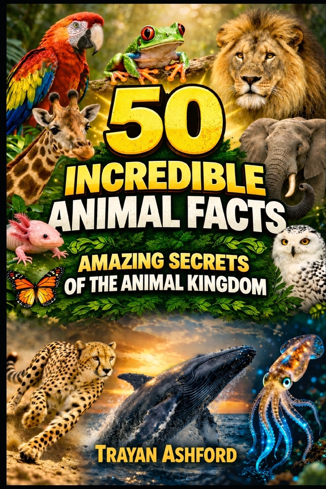 50 Incredible Animal Facts: Amazing Secrets of the Animal Kingdom cover