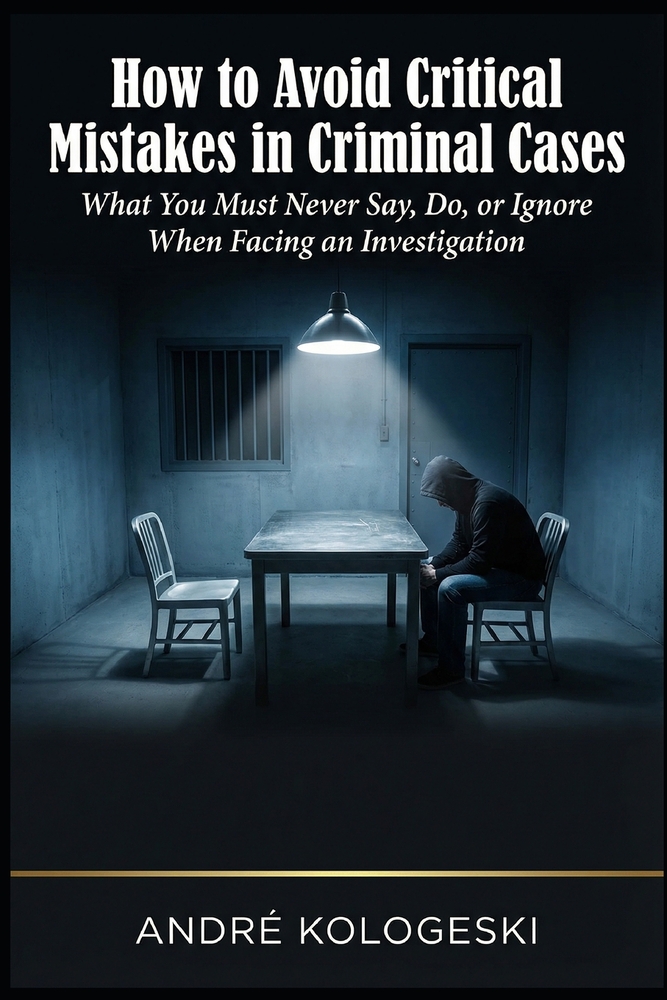 How to Avoid Critical Mistakes in Criminal Cases: What You Must Never Say, Do, or Ignore When Facing an Investigation cover