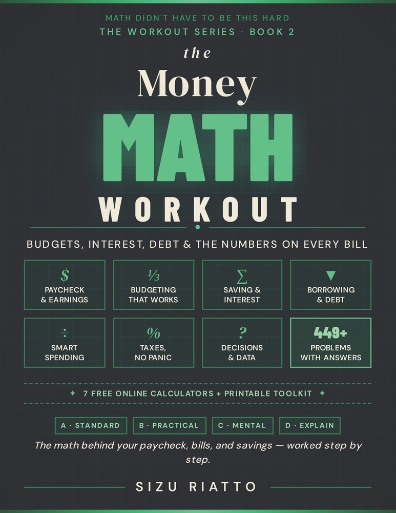 The Money Math Workout: Budgeting, Interest & Financial Confidence cover