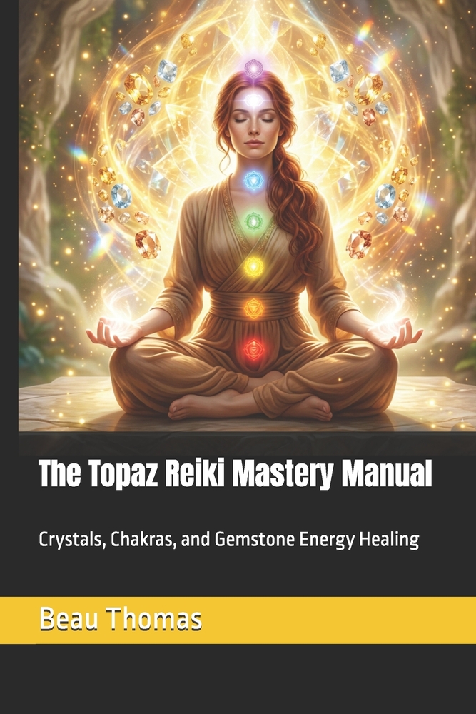The Topaz Reiki Mastery Manual: Crystals, Chakras, and Gemstone Energy Healing cover