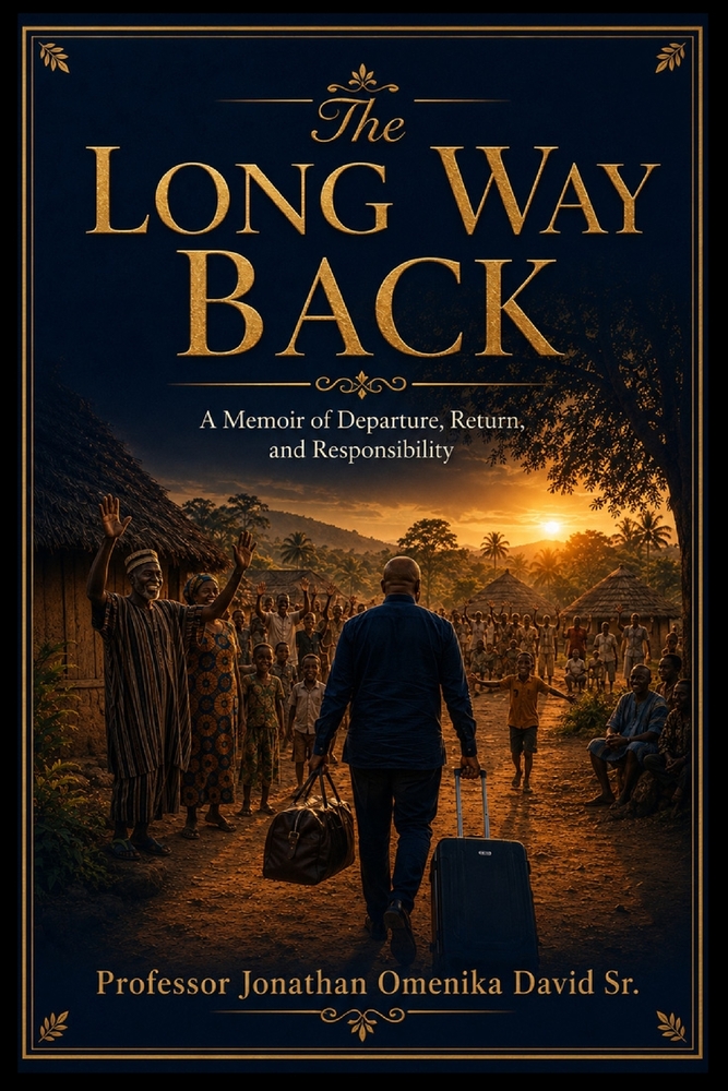 The Long Way Back: Between Diaspora and Ancestry, a Memoir of Return, Responsibility, and Restoration cover