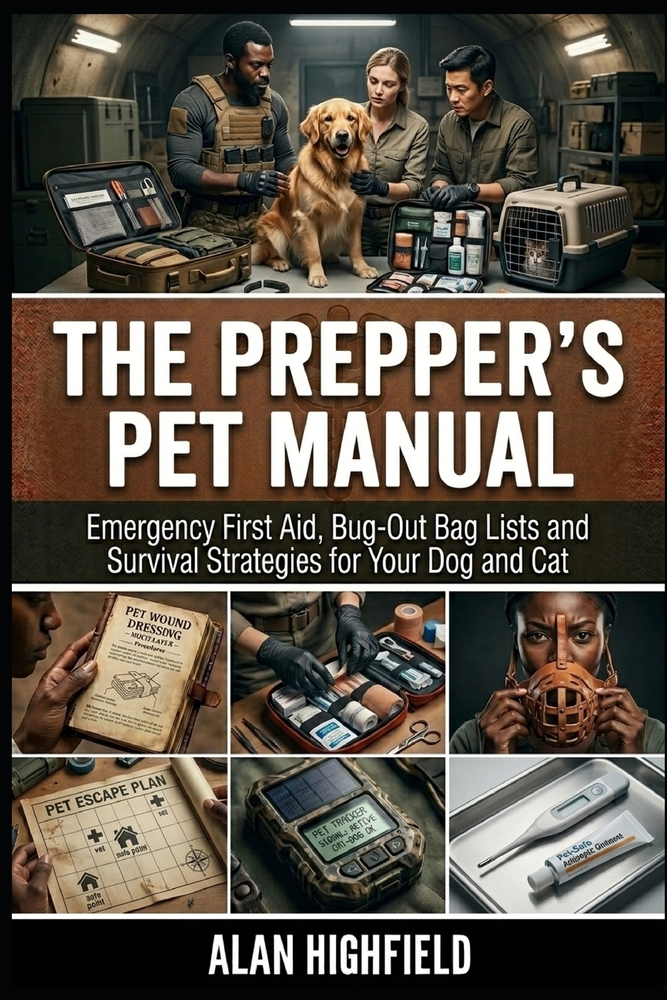The Prepper's Pet Manual: Emergency First Aid, Bug-Out Bag Lists & Survival Strategies for Your Dog and Cat For Any Emergency Situation Bug Out Bag Ti cover