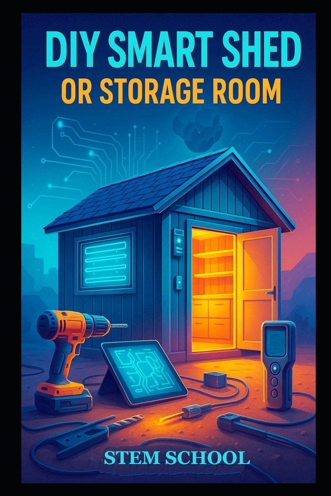 DIY Smart Shed or Storage Room: Build a Modern, Secure and Automated Storage Space with Smart Technology cover