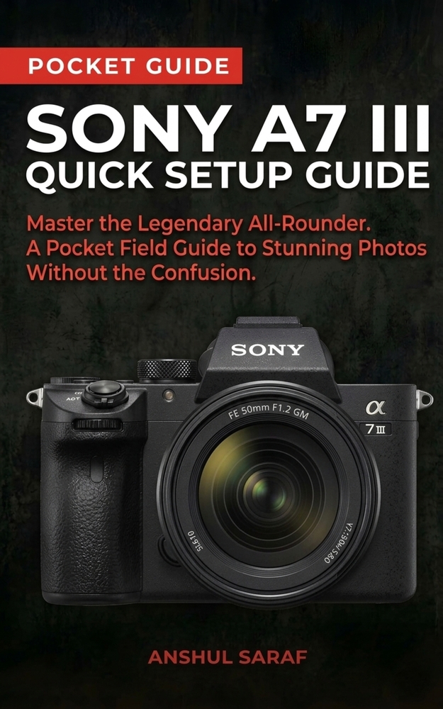 Sony A7 III Quick Setup Guide: Master the Legendary All-Rounder A Pocket Field Guide to Stunning Photos Without the Confusion ( Beginners Guide ) cover