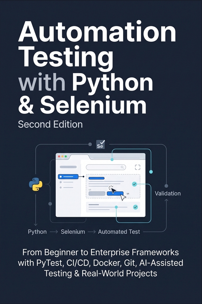 Automation Testing with Python & Selenium: Master Practical Skills for Real-World Automation cover
