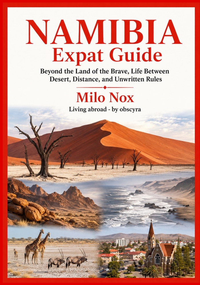 NAMIBIA Expat Guide: Beyond the Land of the Brave. Life Between Desert, Distance, and Unwritten Rules cover
