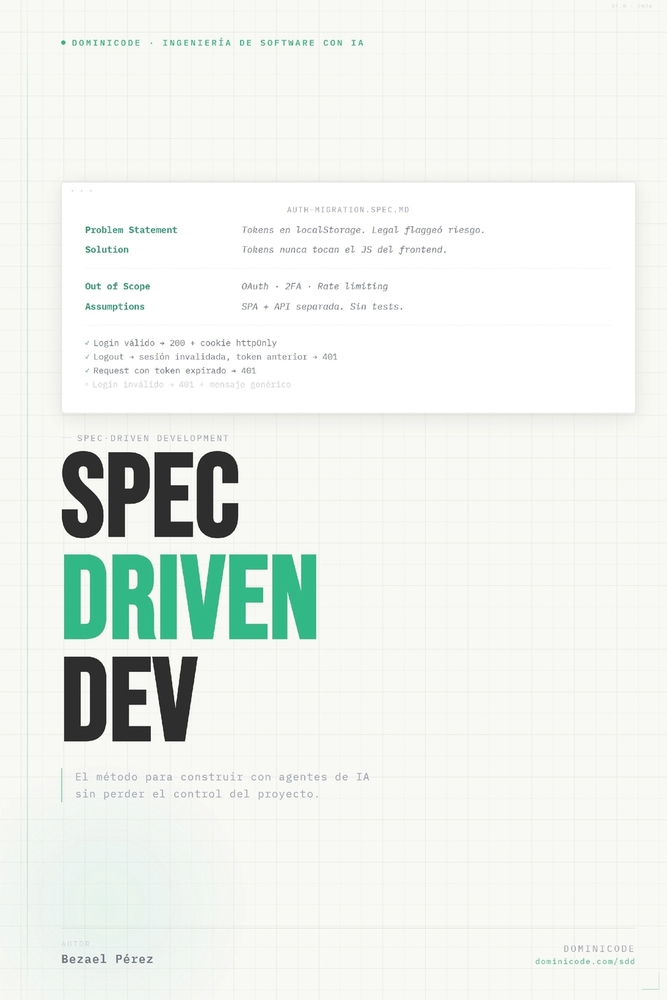 Spec-Driven Development: Die Methode, mit KI-Agenten zu bauen, ohne die Kontrolle über dein Projekt zu verlieren cover