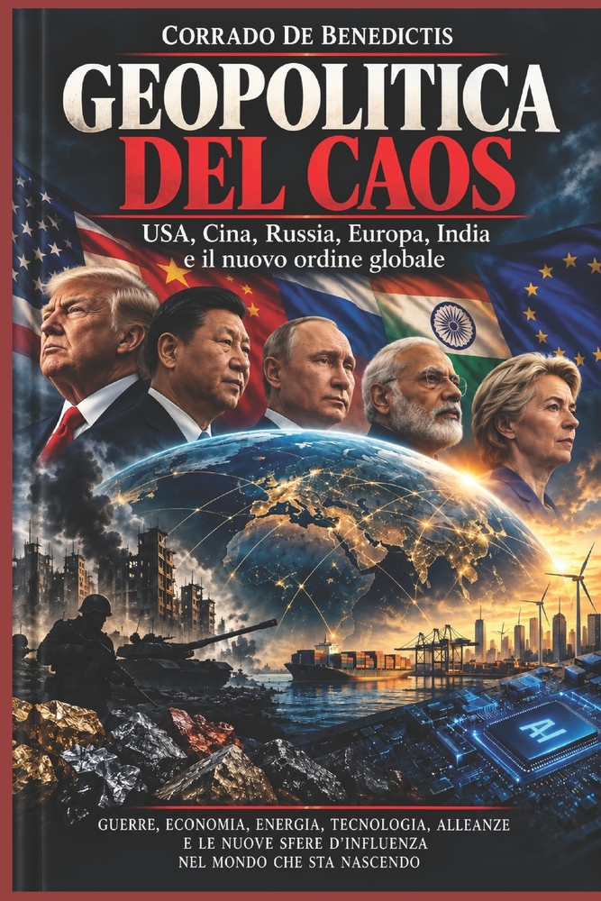 Geopolitica del Caos: USA, Cina, Russia, India, e il nuovo ordine globale cover