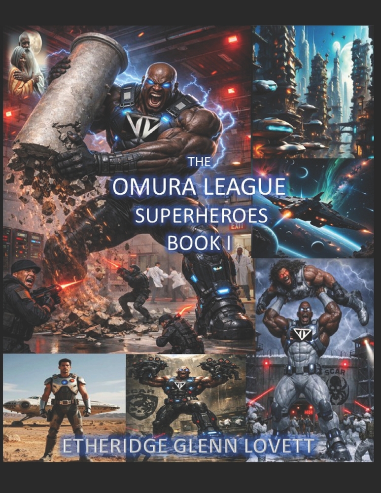 Omura League Superheroes Book I cover