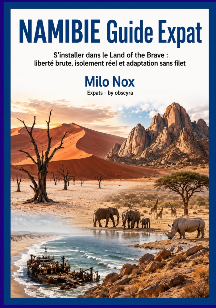 NAMIBIE Guide Expat: S'installer dans le Land of the Brave: liberté brute, isolement réel et adaptation sans filet cover