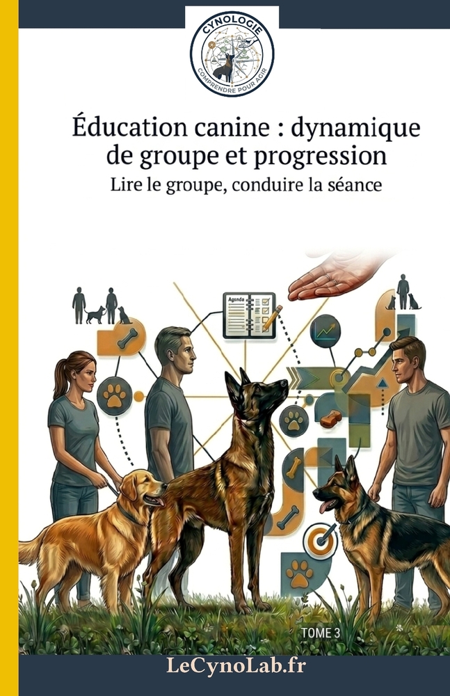 Éducation canine: dynamique de groupe et progression: Lire le groupe, conduire la séance cover