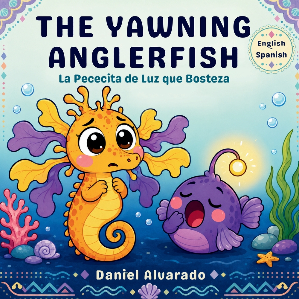 The Yawning Anglerfish: A Sleepy Story cover