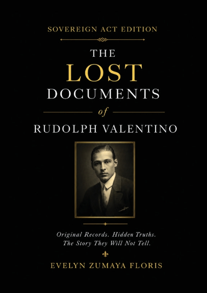 The Lost Documents of Rudolph Valentino cover