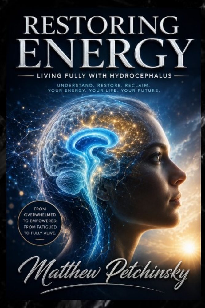 Restoring Energy: Living Fully with Hydrocephalus cover