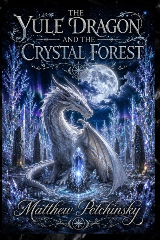 The Yule Dragon and the Crystal Forest cover