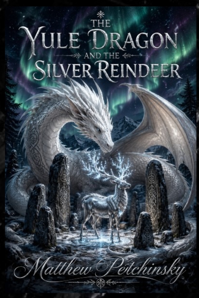 The Yule Dragon and the Silver Reindeer cover