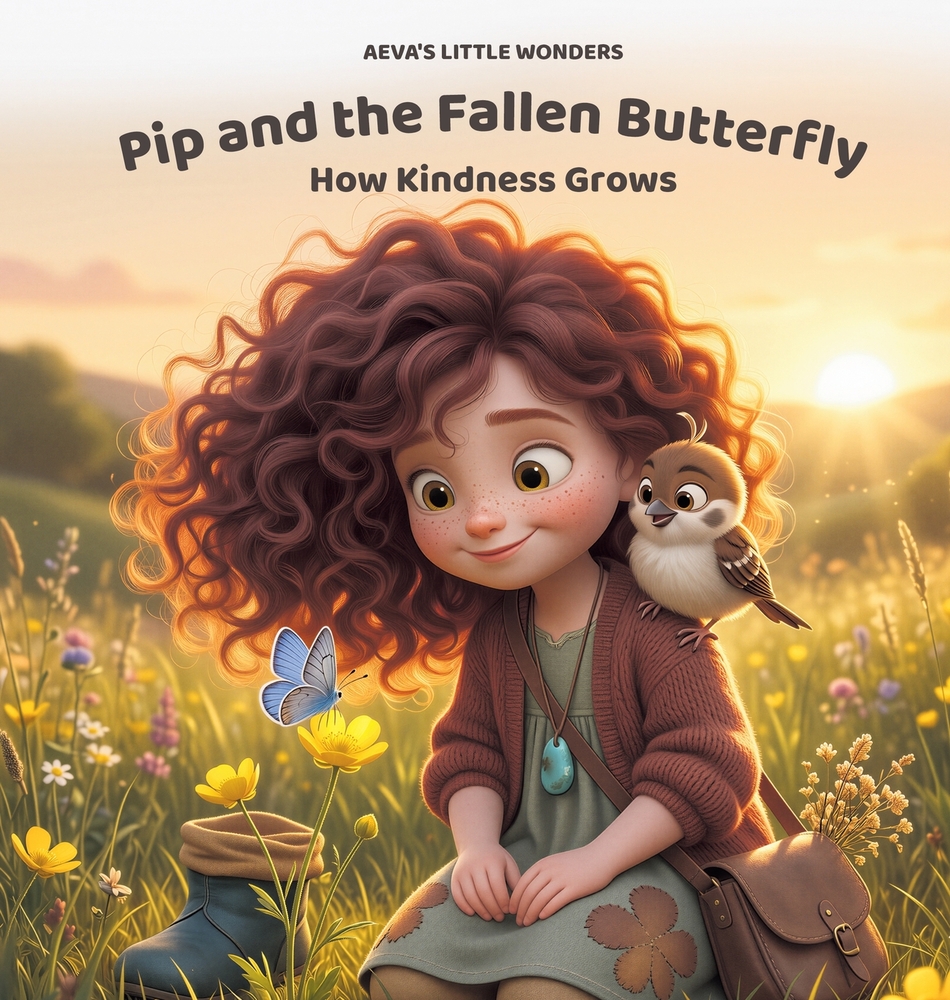 Pip and the Fallen Butterfly: How Kindness Grows - A Gentle Story for Ages 3-5 cover