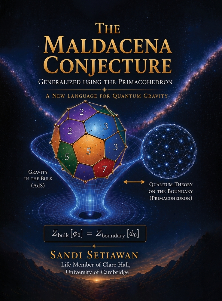 The Maldacena Conjecture: Generalized Using the Primacohedron a New Language for Quantum Gravity cover