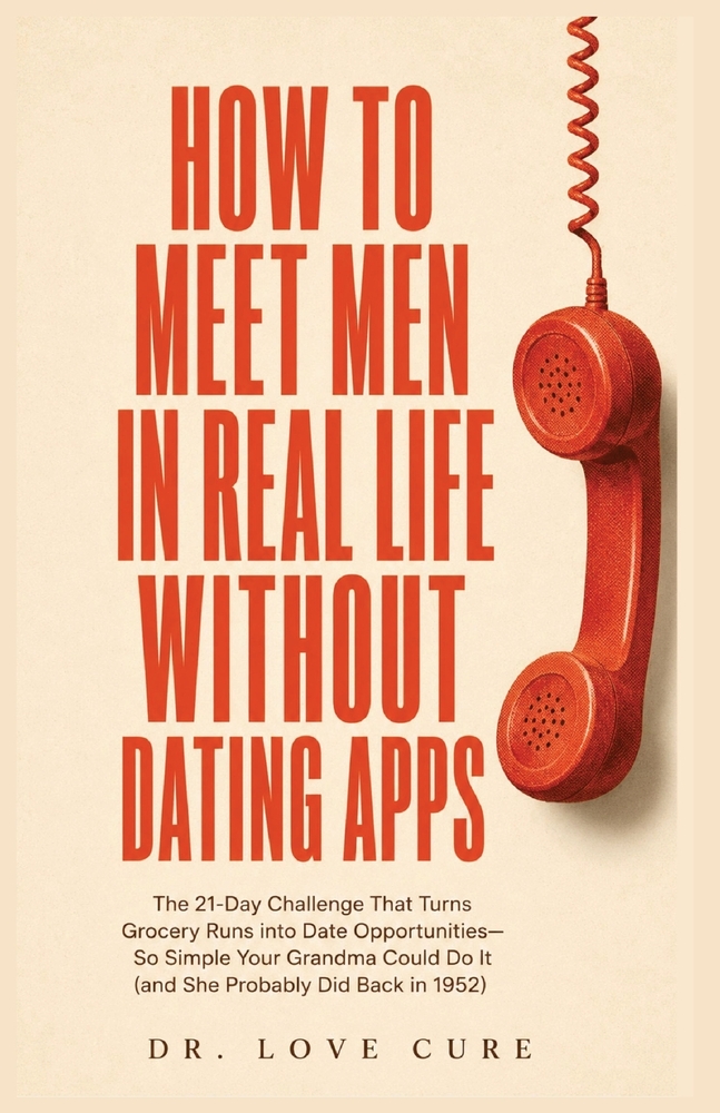 How to Meet Men in Real Life Without Dating Apps: The 21-Day Challenge That Turns Grocery Runs into Date Opportunities-So Simple Your Grandma Could Do cover