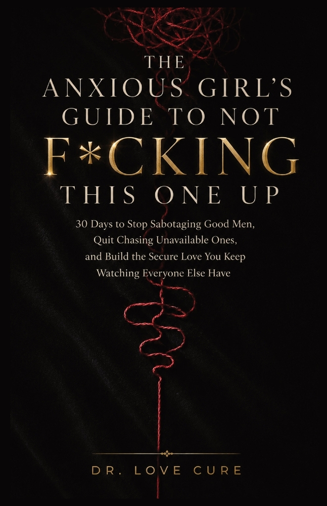 The Anxious Girl's Guide to Not F*cking This One Up: 30 Days to Stop Sabotaging Good Men, Quit Chasing Unavailable Ones, and Build the Secure Love You cover