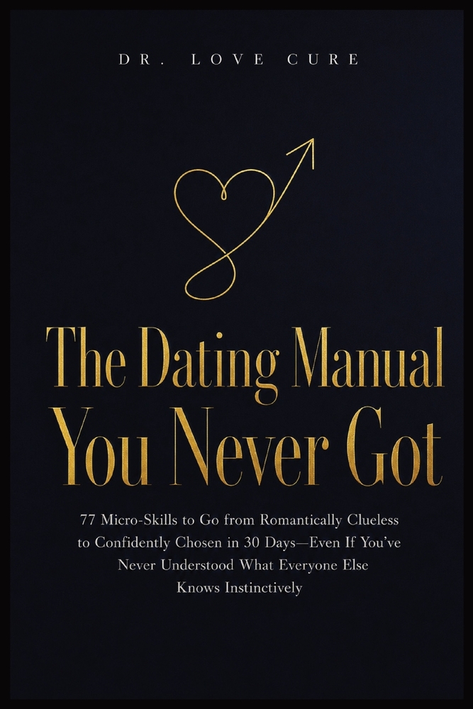 The Dating Manual You Never Got: 77 Micro-Skills to Go from Romantically Clueless to Confidently Chosen in 30 Days-Even If You've Never Understood Wha cover