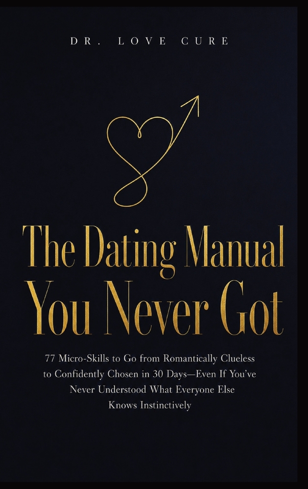 The Dating Manual You Never Got: 77 Micro-Skills to Go from Romantically Clueless to Confidently Chosen in 30 Days-Even If You've Never Understood Wha cover