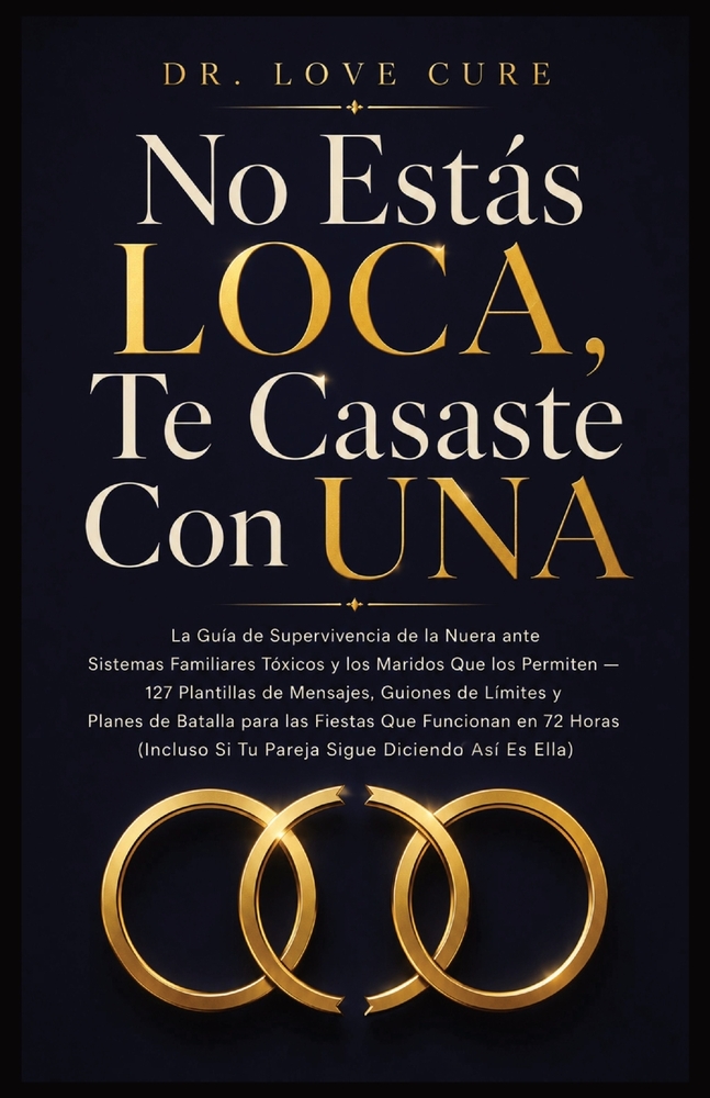 No Estás LOCA, Te Casaste Con UNA: La Guía de Supervivencia de la Nuera ante Sistemas Familiares Tóxicos y los Maridos Que los Permiten 127 Plantillas cover