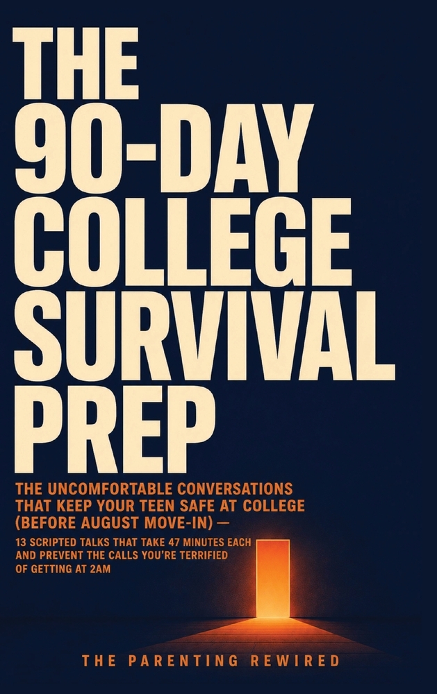 The 90-Day College Survival Prep: The Uncomfortable Conversations That Keep Your Teen Safe at College (Before August Move-In) - 13 Scripted Talks That cover