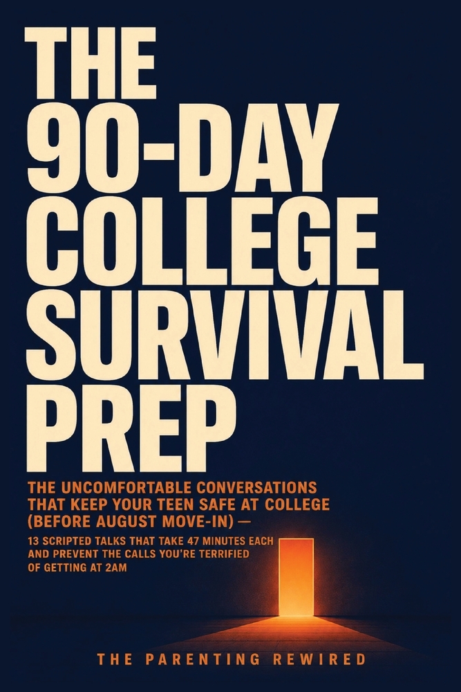 The 90-Day College Survival Prep: The Uncomfortable Conversations That Keep Your Teen Safe at College (Before August Move-In) - 13 Scripted Talks That cover