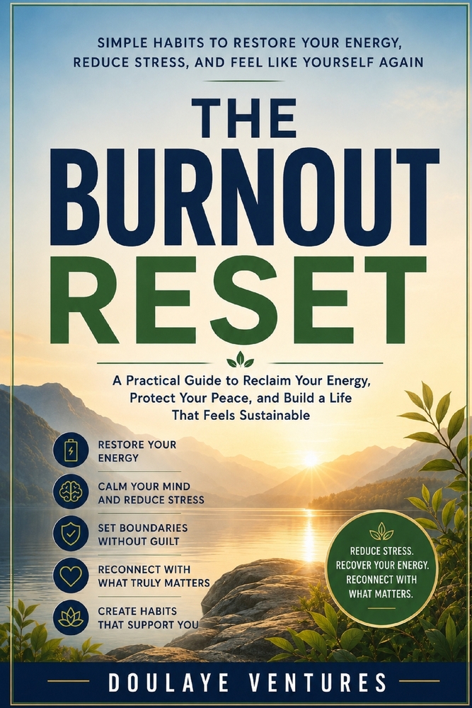 The Burnout Reset: Simple Habits to Restore Your Energy, Reduce Stress, and Feel Like Yourself Again cover
