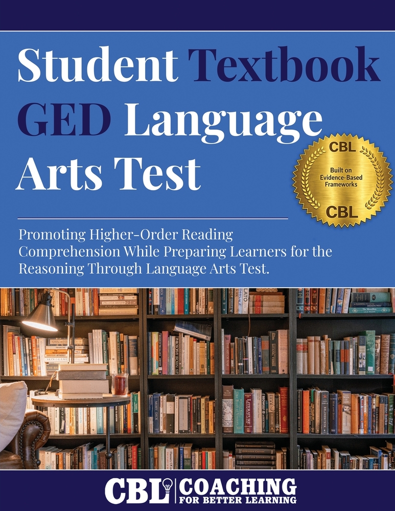 Student Textbook GED Language Arts Test cover