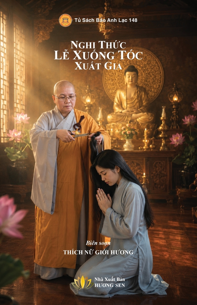Nghi Thức Lễ Xuống Tóc Xuất Gia cover