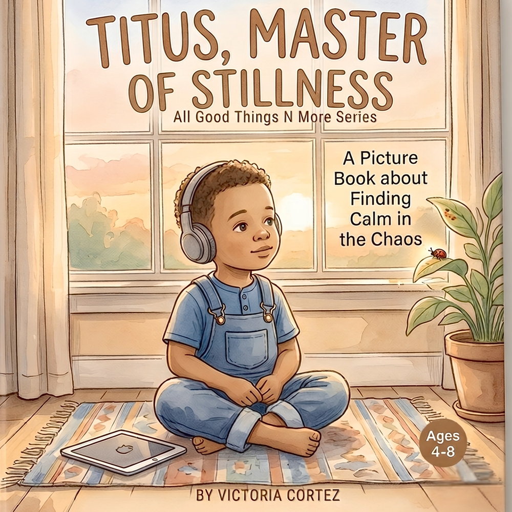 Titus, Master of Stillness: A Picture Book About Finding Your Voice in a Big, Loud World cover
