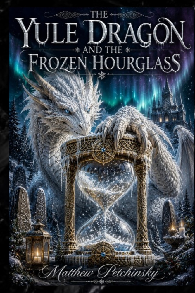 The Yule Dragon and the Frozen Hourglass cover