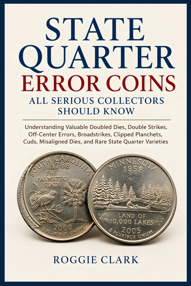State Quarter Error Coins All Serious Collectors Should Know: Understanding Valuable Doubled Dies, Double Strikes, Off-Center Errors, Broadstrikes, Cl cover