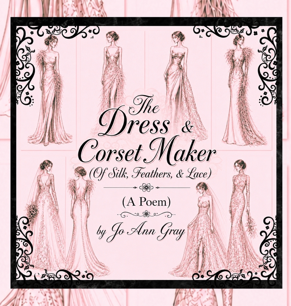 The Dress & Corset Maker (Of Silk, Feathers, & Lace) (A Poem) cover