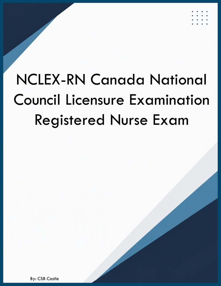 NCLEX-RN Canada National Council Licensure Examination Registered Nurse Exam cover