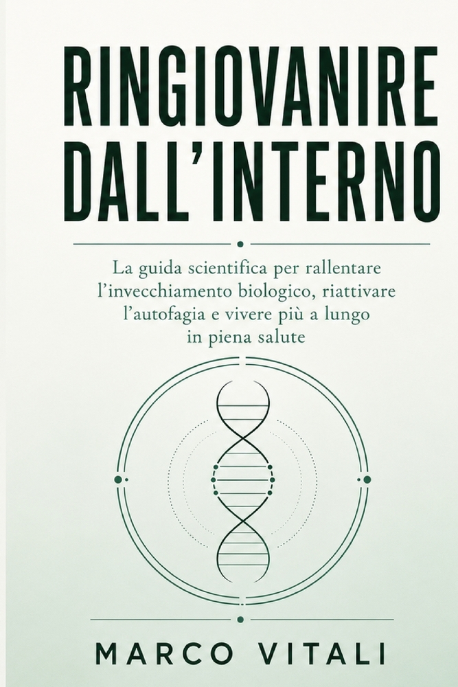 Ringiovanire dall'Interno: La guida scientifica per rallentare l'invecchiamento biologico, riattivare l'autofagia e vivere più a lungo in piena salute cover