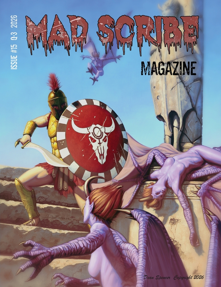 Mad Scribe Magazine Issue #15 cover