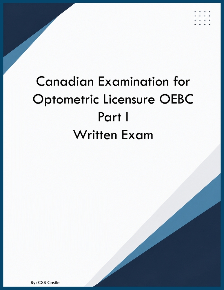 Canadian Examination for Optometric Licensure OEBC Part I Written Exam cover