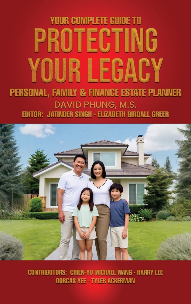 Your Complete Guide to Protecting Your Legacy Personal, Family & Finance Estate Planner cover