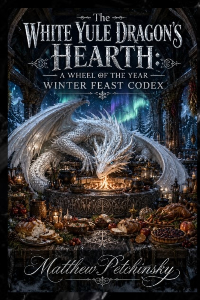 The White Yule Dragon's Hearth: A Wheel of the Year Winter Feast Codex cover