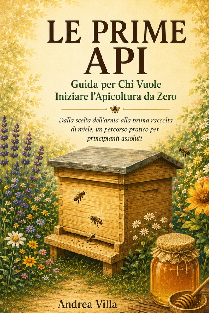 Le Prime Api: Dalla scelta dell'arnia alla prima raccolta di miele, un percorso pratico per principianti assoluti cover