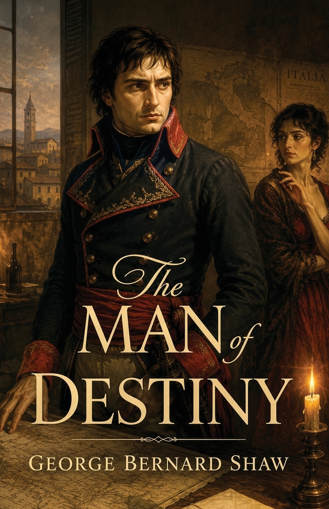 The Man of Destiny: A Witty Historical Comedy of Napoleon, Ambition, and Intrigue cover