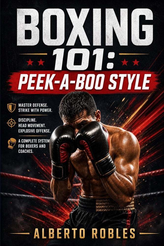 Boxing 101：Peek-a-Boo Style: A Step-by-Step Guide to Head Movement, Explosive Footwork, Angles, Combinations, Counterattacks, and Intelligent P cover