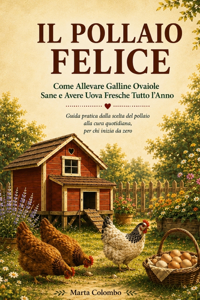 Il Pollaio Felice: Guida pratica dalla scelta del pollaio alla cura quotidiana, per chi inizia da zero cover